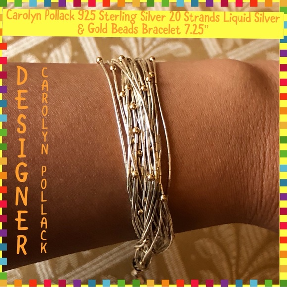 Carolyn Pollack Jewelry - Carolyn Pollack STER Liquid Silver Bracelet 7.25”